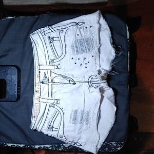 Womens buckle rock revival shorts size 24